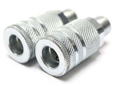 Coilhose 152S 1/4'' Type 15 MNPT Quick Connect Coupler, 2pk