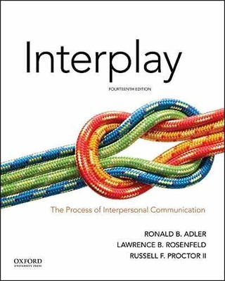 Interplay: The Process of - Paperback, by Adler Ronald B.; - Acceptable n