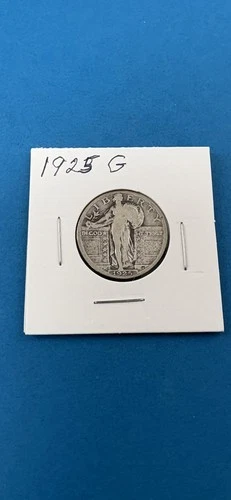 1925 Standing Liberty Quarter - Very Good Condition