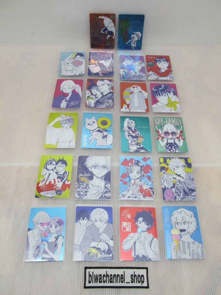 Natsucomi 2026 Metakira Card Complete Full Set 22 One Piece Shueisha Signature - Photo 4/4