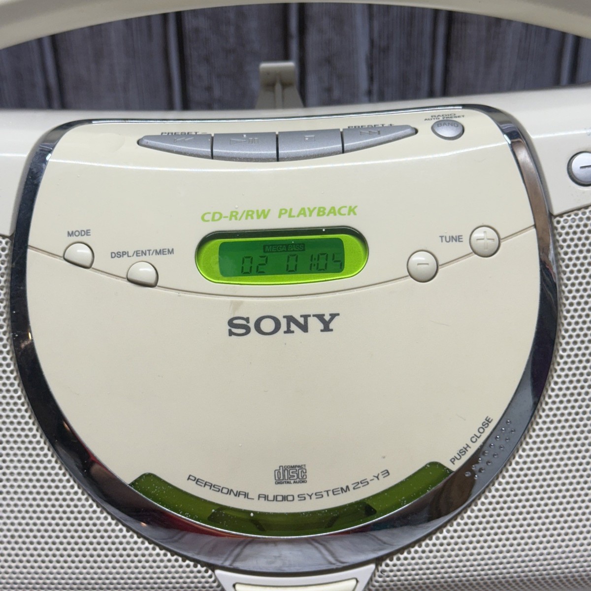 SONY ZS-Y3 パーソナルオーディオシステム Sony ZS-Y3 CD/Radio Boombox for sale online | eBay