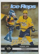 2023-24 Upper Deck MVP Ice Reps Gold #IR20 Roman Josi/Gnash