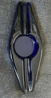 Vintage Blenko 9735 MCM Cobalt Blue Heavy Glass Pipe Cigar Ashtray , 10" Long