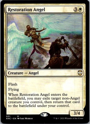 Restoration Angel R Commander: Kaldheim 31 NM Normal