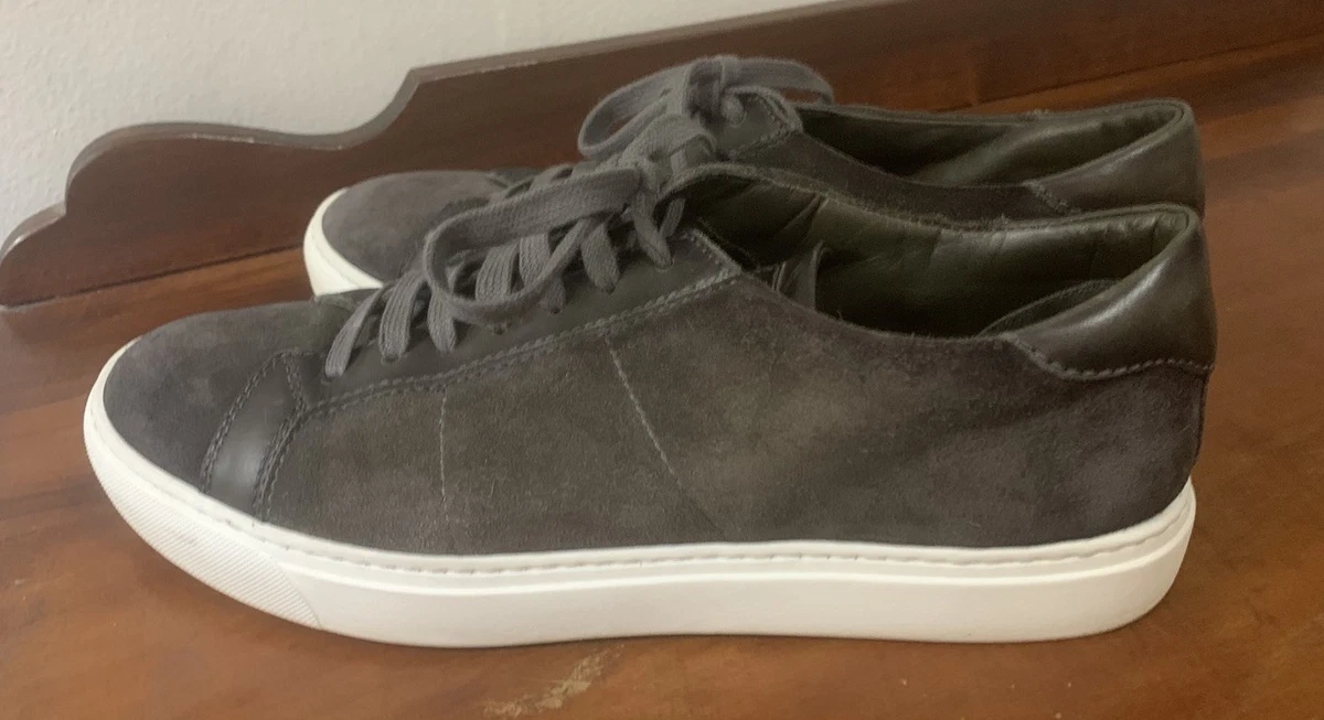 To Boot New York Derrick Derby Sneakers Mens Grey Handmade in Italy Size 12 Peterson Taupe Suede Derby Lace-Up main image 4