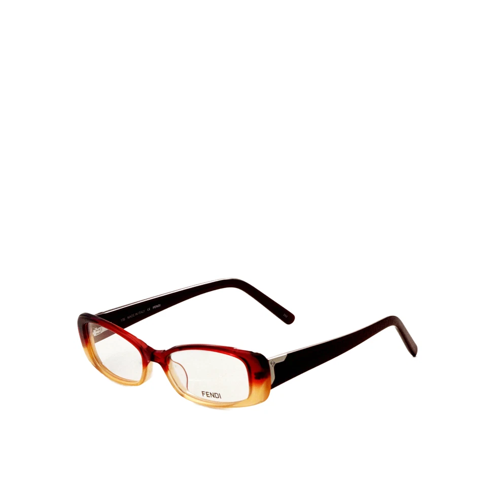 Ópticas Fendi para mujer 49 mm rojo amarillo degradado FENDI-967-602
