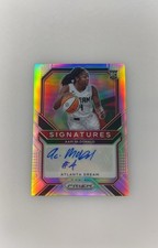 Panini Prizm 2021 Aari McDonald Silver Rookie Auto Atlanta Dream 