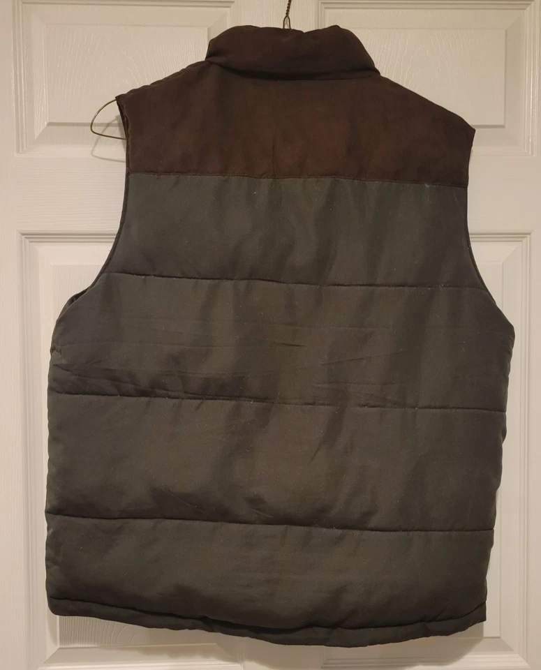 Coleman Outdoor Puffer Vest Mens Large Green Hunting Winter Hiking - Image 2 of 4