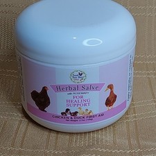Fresh Daily Eggs Herbal Salve Healing Support for Chickens and Ducks 3.7oz jar