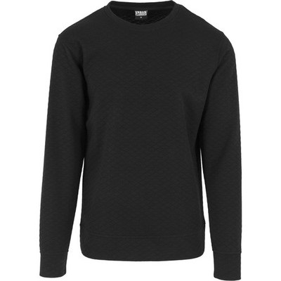 Urban Classics Diamond Quilt Crewneck Pullover Sweater Sweatshirt Basic