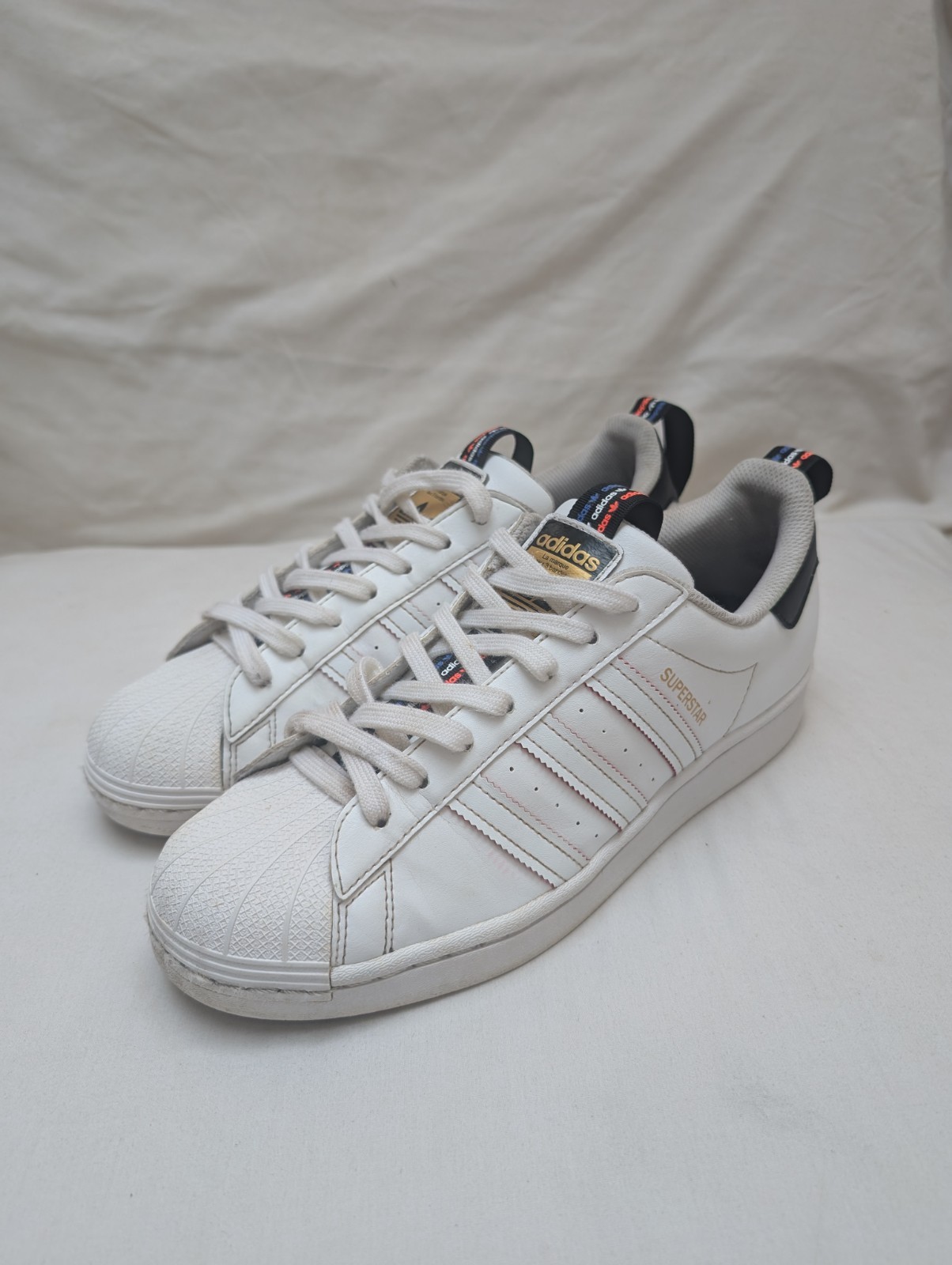 Adidas Superstar La Marque Aux 3 Bandes UK Size 7.5 Adidas Superstar La Marque Aux 3 Bandes UK Size 7.5