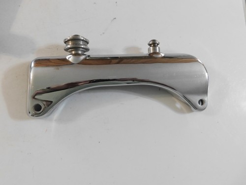 RARE HARLEY DAVIDSON SPORTSTER REAR FENDER STRUTS? CHROME 70'S-80'S VG CHROME - Picture 2 of 13