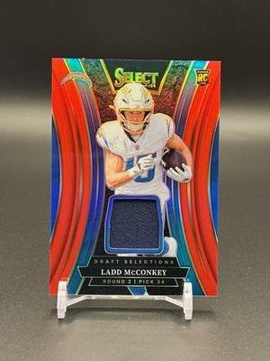 2024 Panini Select Draft Selection Materials #DSM-LMY Ladd McConkey - RC