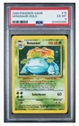 Pokemon [PSA 6] Venusaur Base Set Holo Rare #15 Vintage