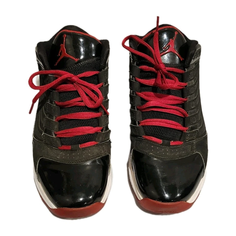 Zapatilla deportiva Air Jordan Big Ups Bred negra/blanca/roja talla 9 Foto 3 de 4