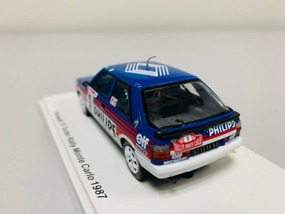 Spark Renault 11 Turbo n°9 Monte Carlo 1987 F. Chatriot 1/43 S5569 1221