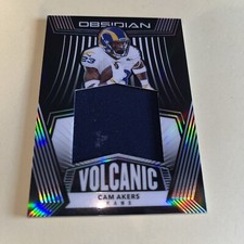 2020 Panini Obsidian - Volcanic Material Electric Etch  #VM-21 Cam Akers /100