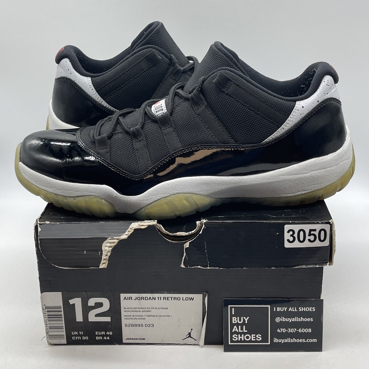 jordan 11 low infrared 23