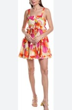 NWT Farm Rio Cashew Juice Mini Dress Sz Large