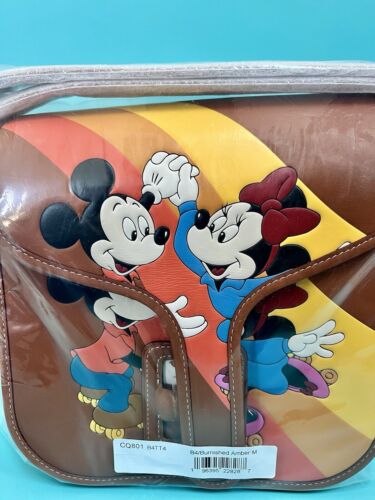 Disney X Coach Courier Bag With Mickey Mouse And Minnie Mouse CQ801 - Picture 2 of 10
