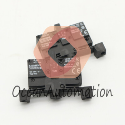 1PCS NEW 3SB3420-0B Siemens pushbutton contact block