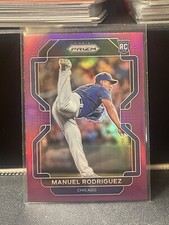 Manuel Rodriguez Purple Prizm 2022 Panini Prizm #153 RC