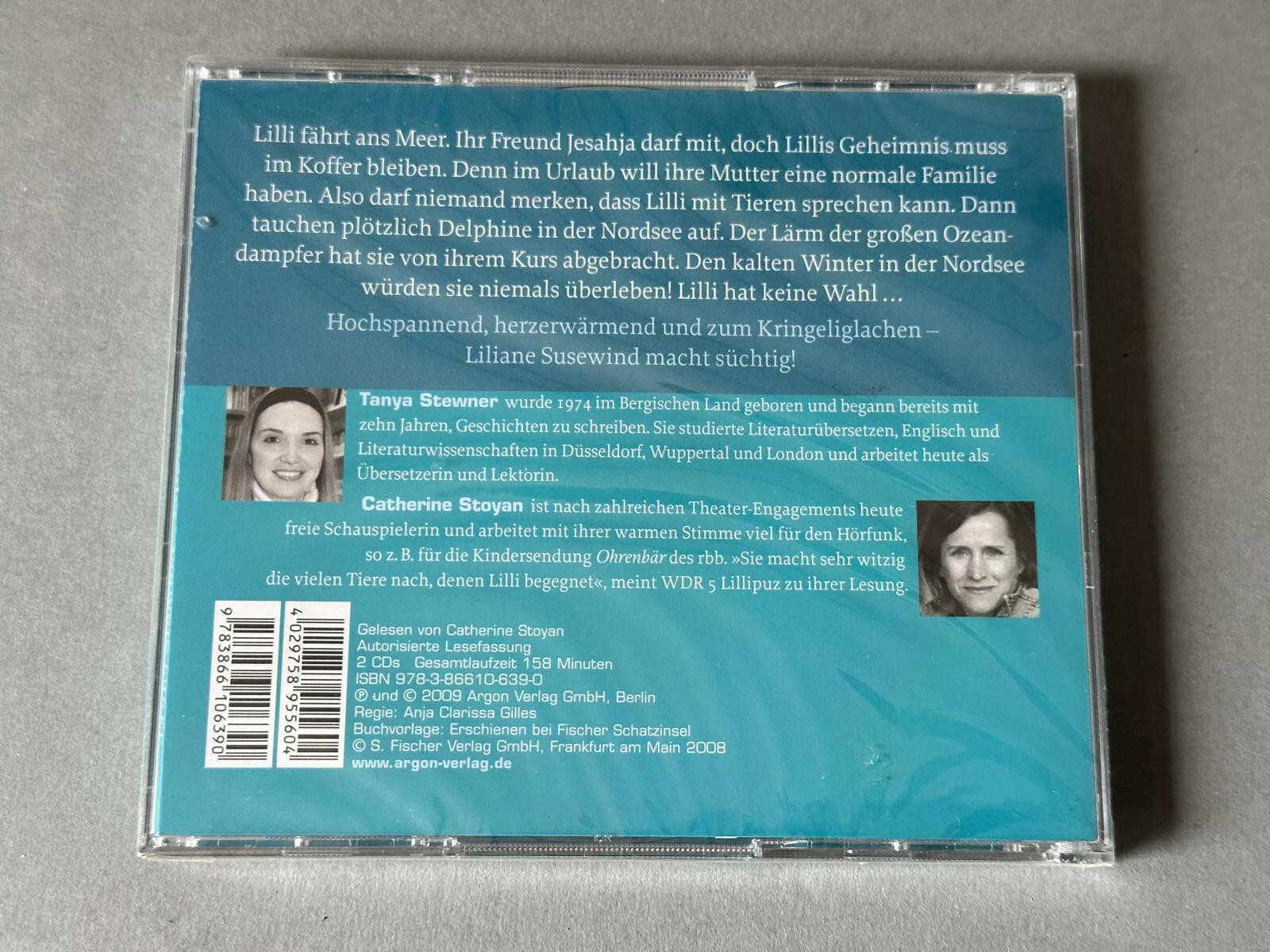 Thumbnail - Cd Hörbuch Liliane Susewind Delphine In Not, Tanya Stewner