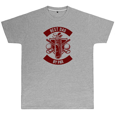 Herren T-Shirt Best Dad By Par Golfer Golf Weihnachten Geschenkidee für Papa