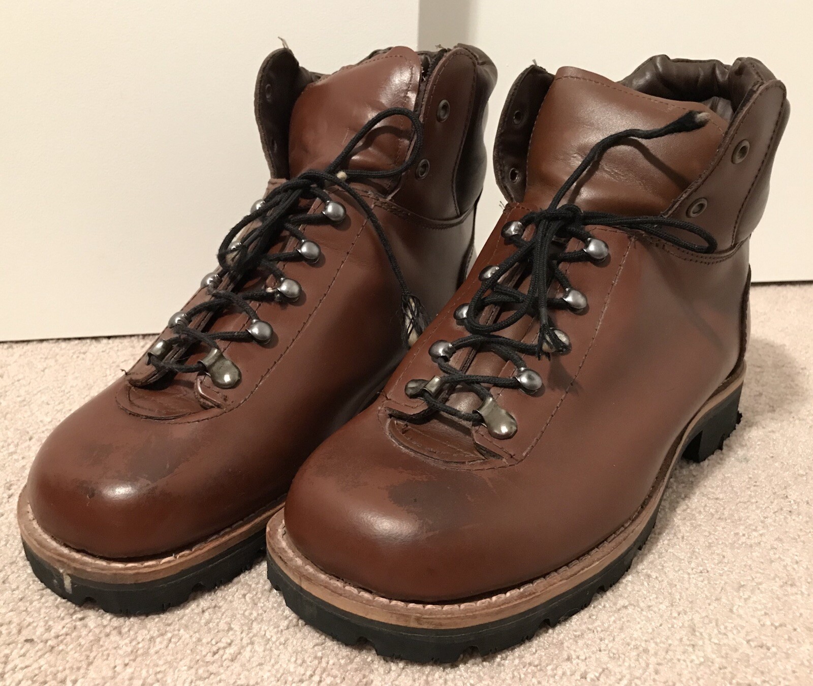 Vintage Mens Kinney Shoes Insulated 
