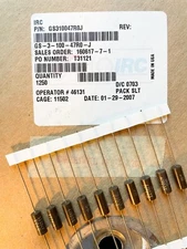 x 10 IRC 47 Ohm 3 Watt 5 Metal Film Power Resistor International Resistor Corp