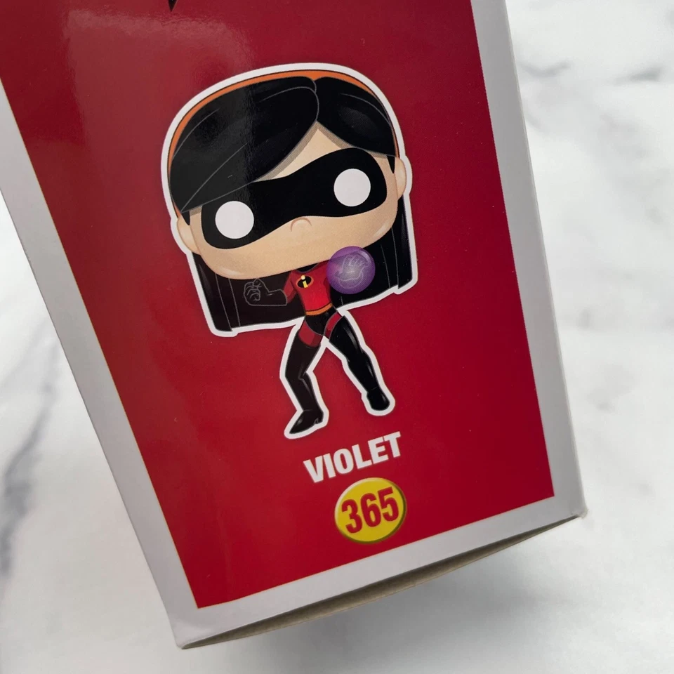 Figura Vinilo Funko Pop Increíbles 2 Violeta #365 Juguete Coleccionable Disney Foto 3 de 4