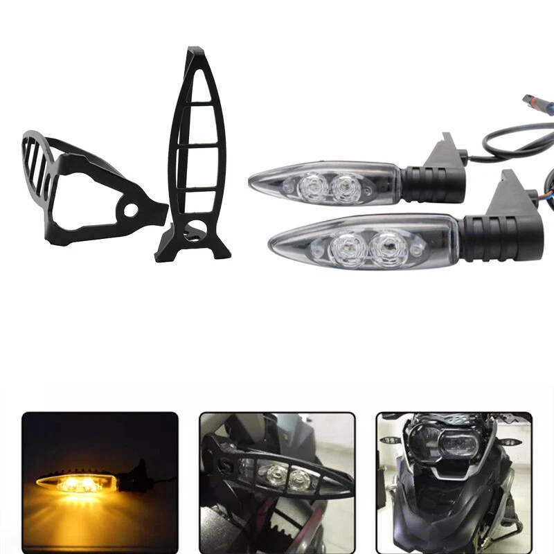 Front LED Turn Signal Indicator Light Blinker For BMW R1200 GS K1300 R 2012-2016 Foto 2 de 4