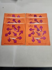 45 RPM 7" RECORD SLEEVES CO. SLEEVE 6 PACK SEE PHOTOS - Mercury SLV123 