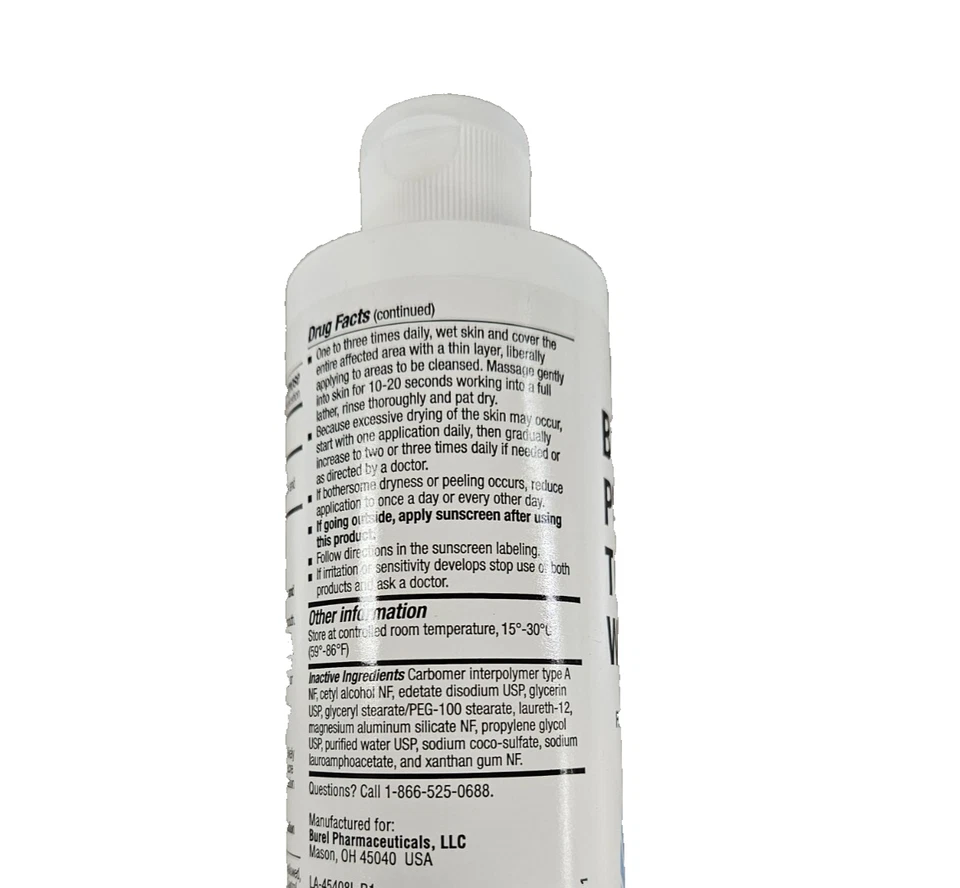 Peróxido de benzoilo 10 % LAVADO 8 oz talla XL burelpharma -- Foto 3 de 3