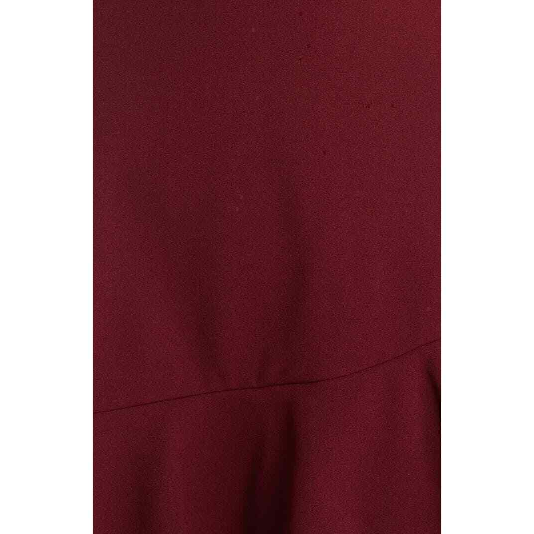 Altar'd State Faux Wrap Dress Burgundy Size M | eBay