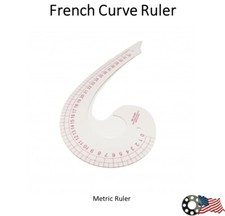 Ruler French Curve Metric 10-007 0 to 32 Inch Art Craft