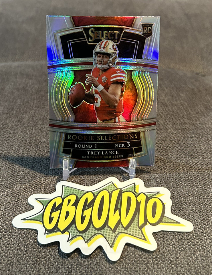 2021 Panini Select - Rookie Selections Silver Prizm #RS-3 Trey Lance (RC)