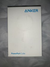 Power Strip with USB, Anker PowerPort Cube with 3 Outlets and 3 USB Ports Black