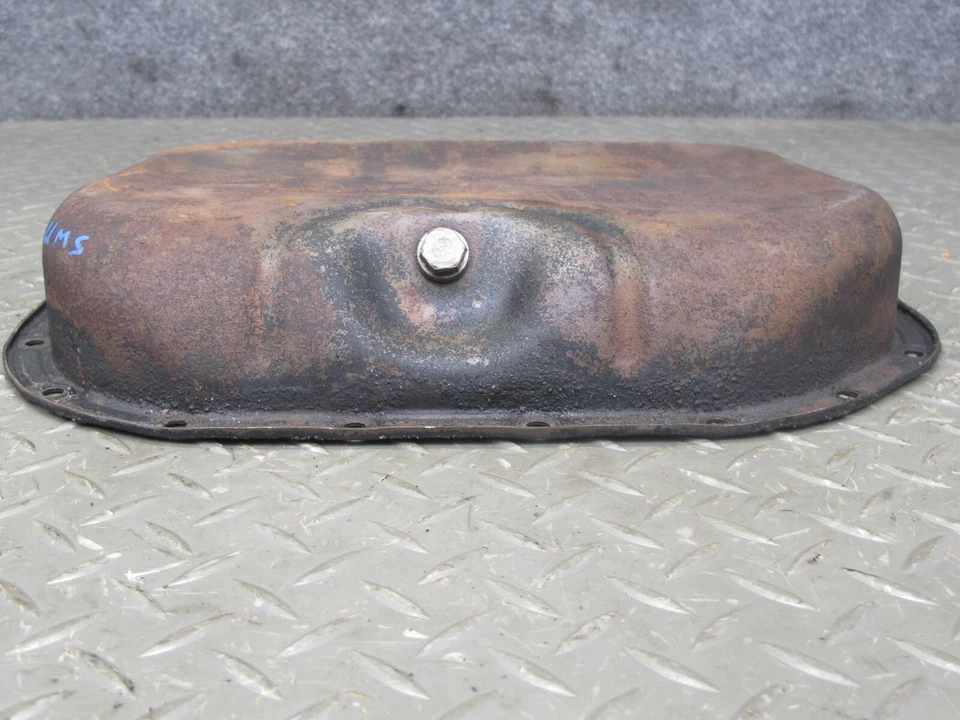 86-91 MERCEDES W126 C126 560SEC 500SEC НИЖНИЙ МАСЛЯНЫЙ ПОДДОН ДВИГАТЕЛЯ OEM - Изображение 3 из 4