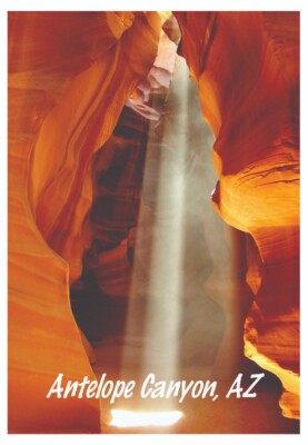 Antelope Canyon, Navajo Nation, Arizona, AZ, 2 x 3 Fridge Magnet Souniver AZ017