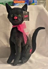 F.A.O. Schwarz With Love, Barbie Black Stuffed Cat -- New