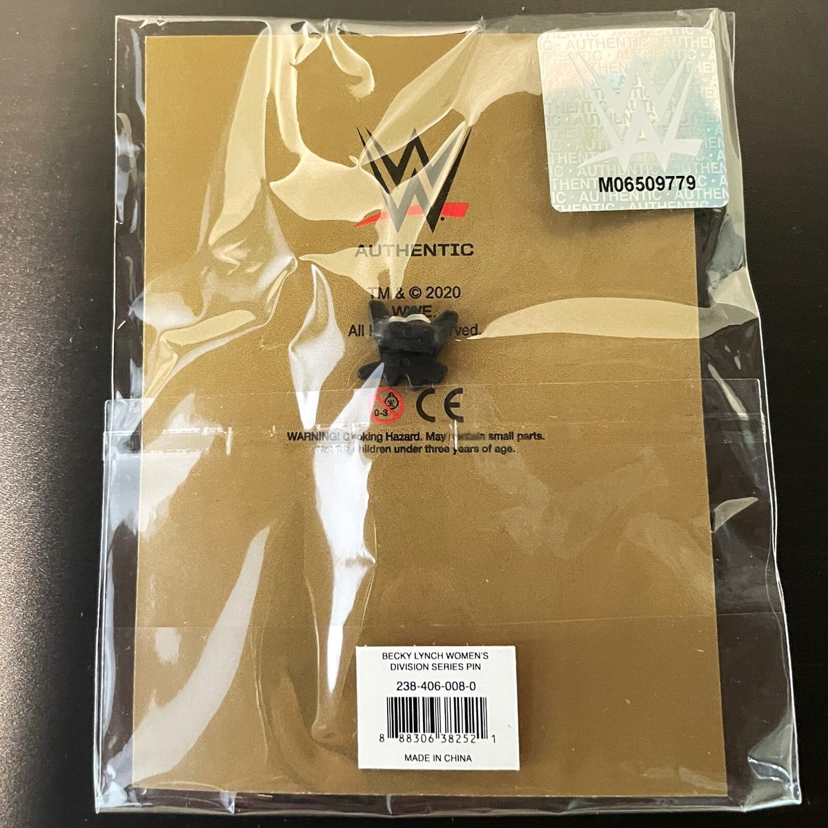 Becky Lynch WWE 2020 Limited Release Pin Individually Numbered
