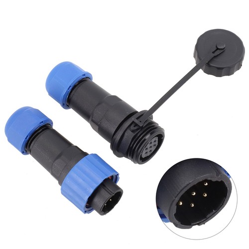 SP16 Panel-Connector Aviation IP68 Imperméable 2,3, 4,5, 6,7, 9 Pôles Et Douille