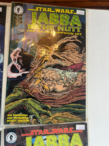 Star Wars Dark Horse Comic book Lot 5 Jabba the Hutt issues HG NM 325 - Imagen 4 de 6