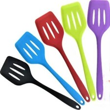 Silicone Turner 21 or 31 cm  Heat resistant for egg, fry up, pancake( UK SELLER)