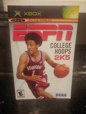 ESPN College Hoops 2K5 NCAA Basketball XBOX Original SEGA Instruction Booklet