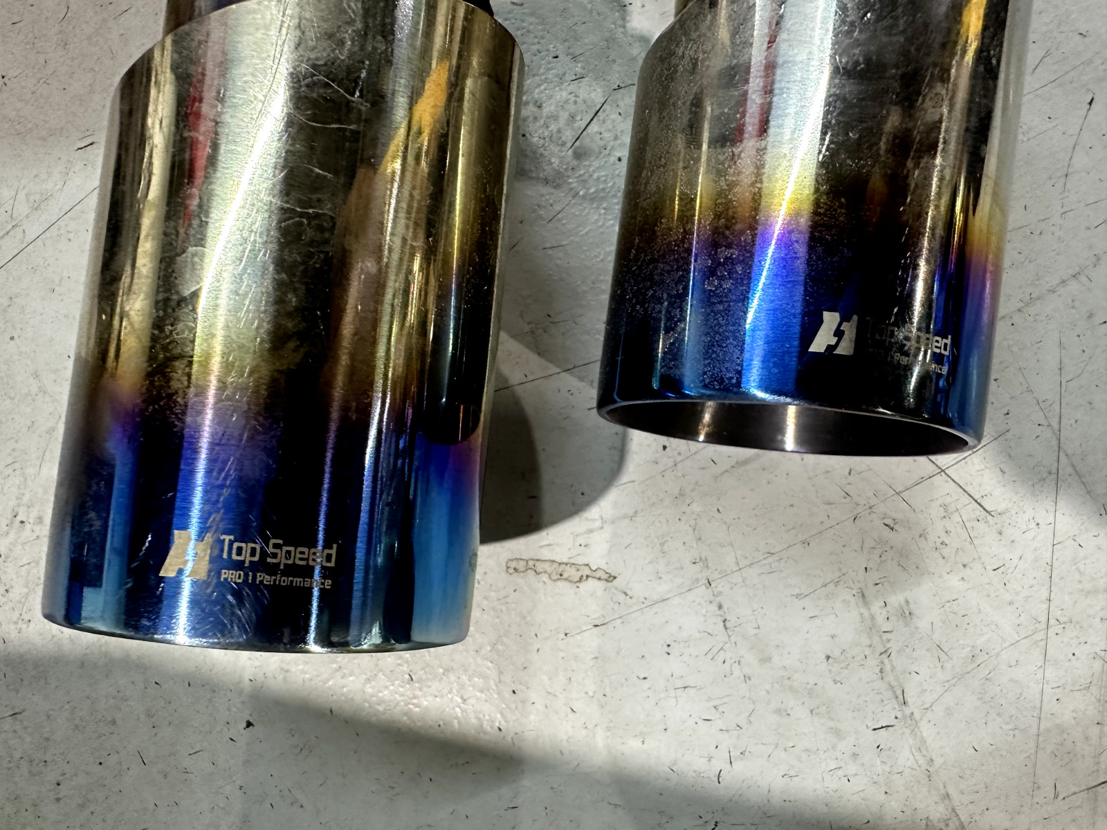 Ferrari F430 Titanium Performance Exhaust System 05-09 TOP SPEED PRO-1