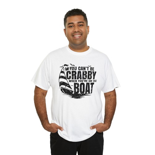 Can't Be Crabby on the Boat schweres Baumwoll-T-Shirt - Bild 21 von 193