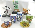 NEW GOEBEL ED HECK LIBERTY DOG NEW YORK LOVE DOG LOVE CAT ROCK ON MUG Cat