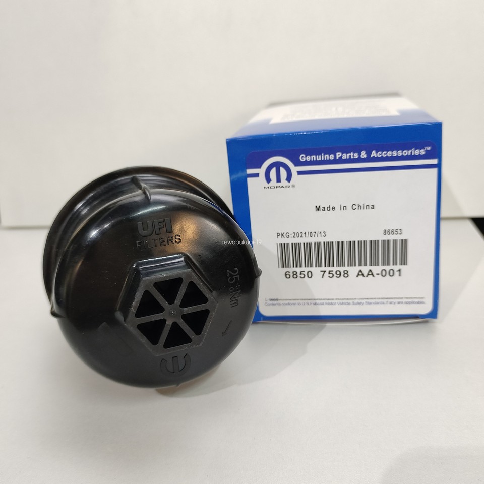 OEM 68507598AA Engine Oil Filter Fits 2020 Ram 1500 Jeep Wrangler 3.0L